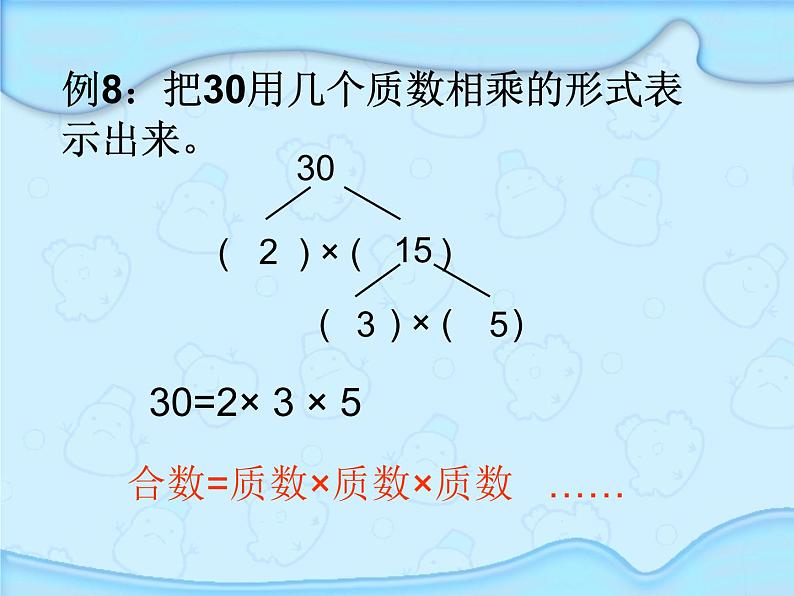 3.6质因数和分解质因数 课件第7页