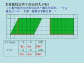 小学数学青岛版五四制四年级下册 2.1平行四边形的面积 课件
