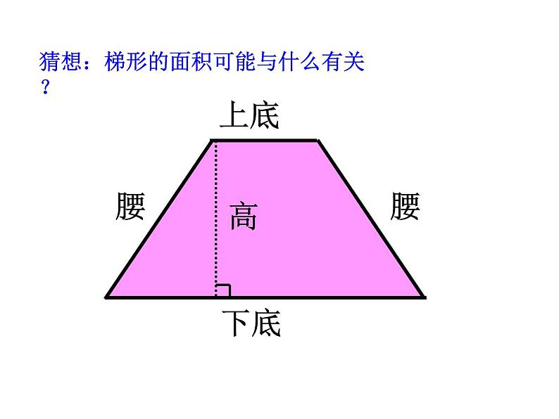 小学数学青岛版五四制四年级下册 2.3梯形的面积 课件第5页