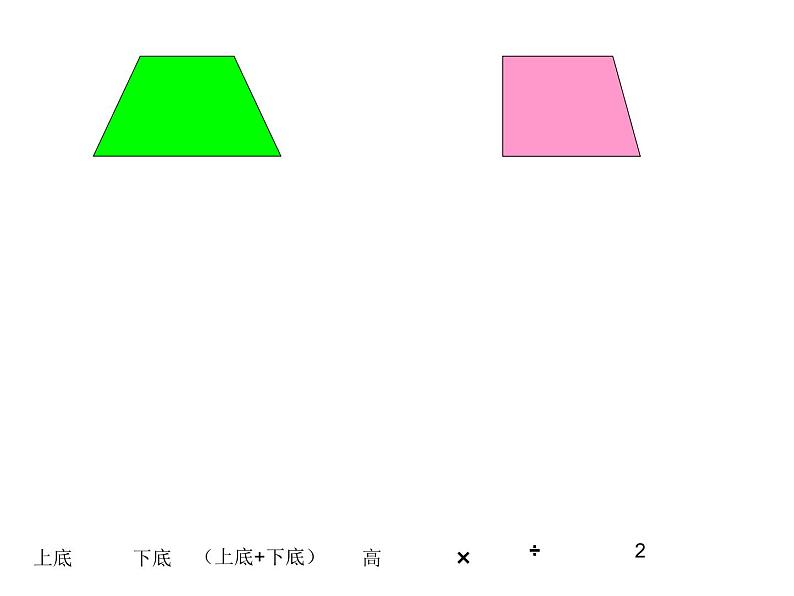 小学数学青岛版五四制四年级下册 2.3梯形的面积 课件第7页