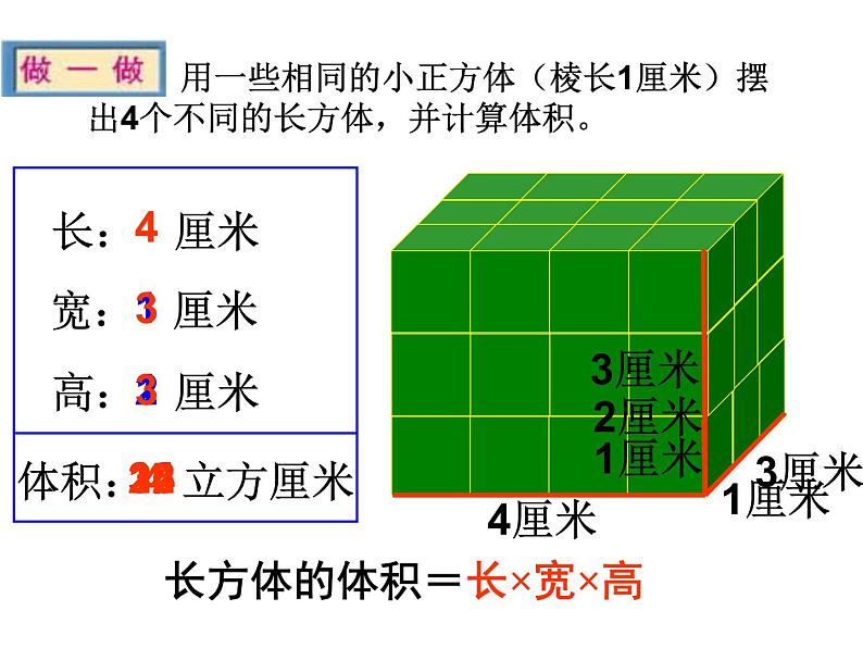 7.4长方体和正方体的体积  课件第3页