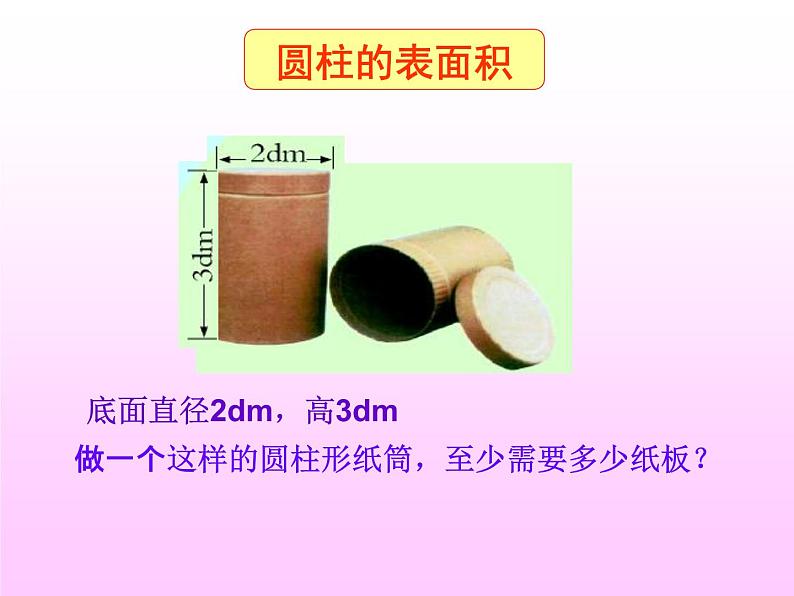 2.2圆柱的表面积  课件06