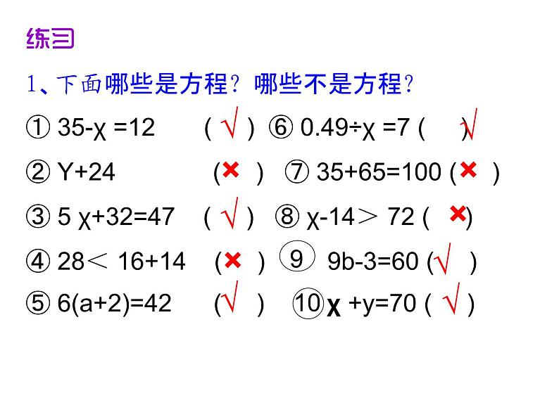 总复习  式与方程 课件第4页