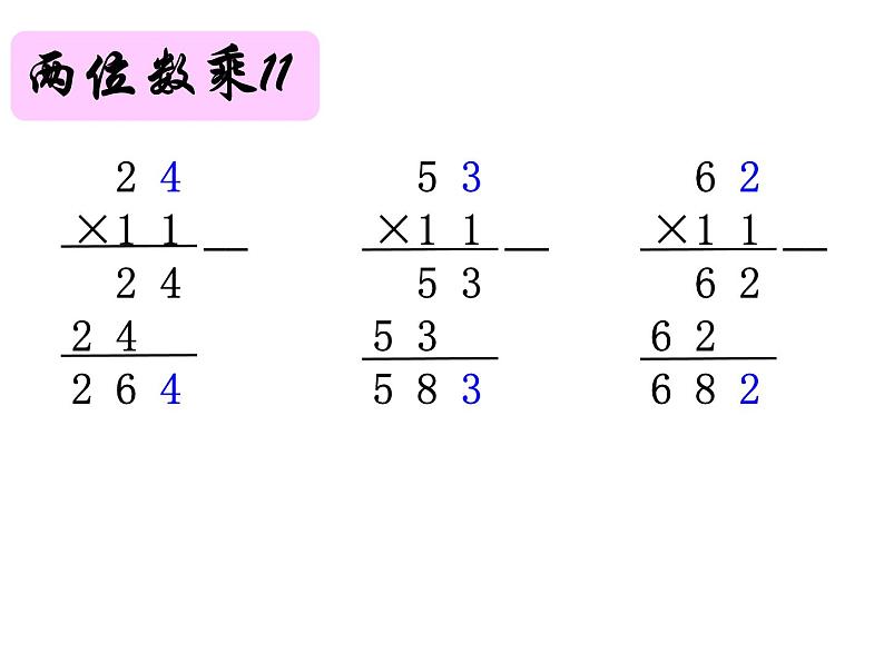 有趣的乘法计算 课件03