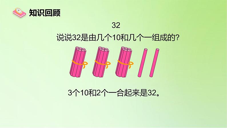 2021-2022学年一年级下学期数学第四单元4.3整十数加一位数及相应的减法（课件）第3页