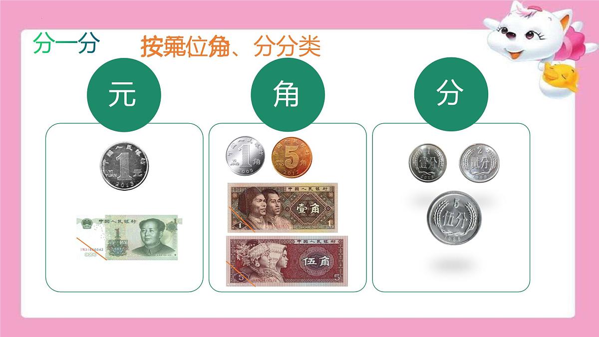 2021-2022学年一年级下学期数学认识人民币（课件）第7页