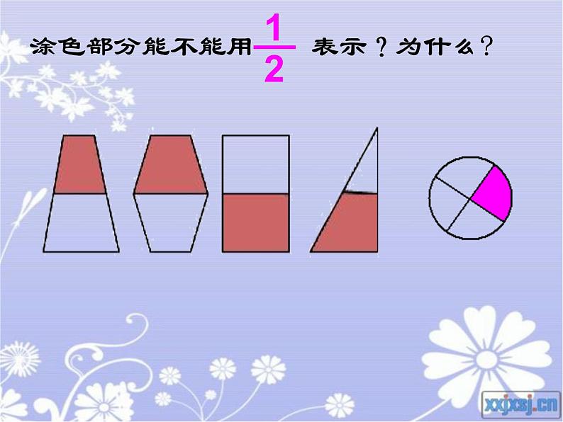 小学数学 青岛课标版 三年级上册 一（分数的初步认识）课件第5页