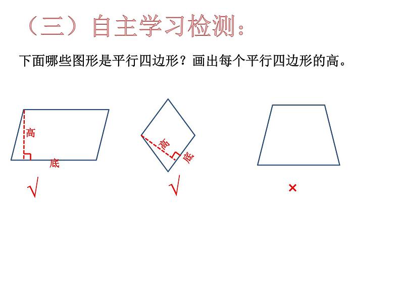 四年级数学上册课件-5.2  平行四边形和梯形（14）-人教版(共12张ppt)第7页