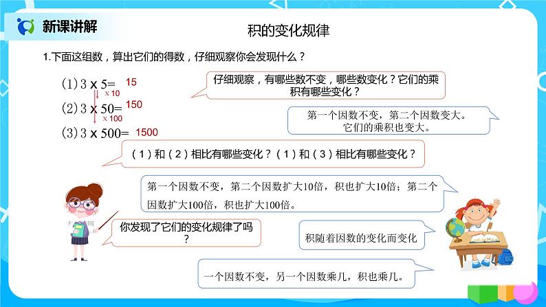 《积的变化规律、总价和路程的应用》课件第5页