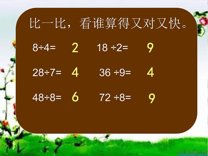 表内除法(一)  整理和复习 优质课件第5页