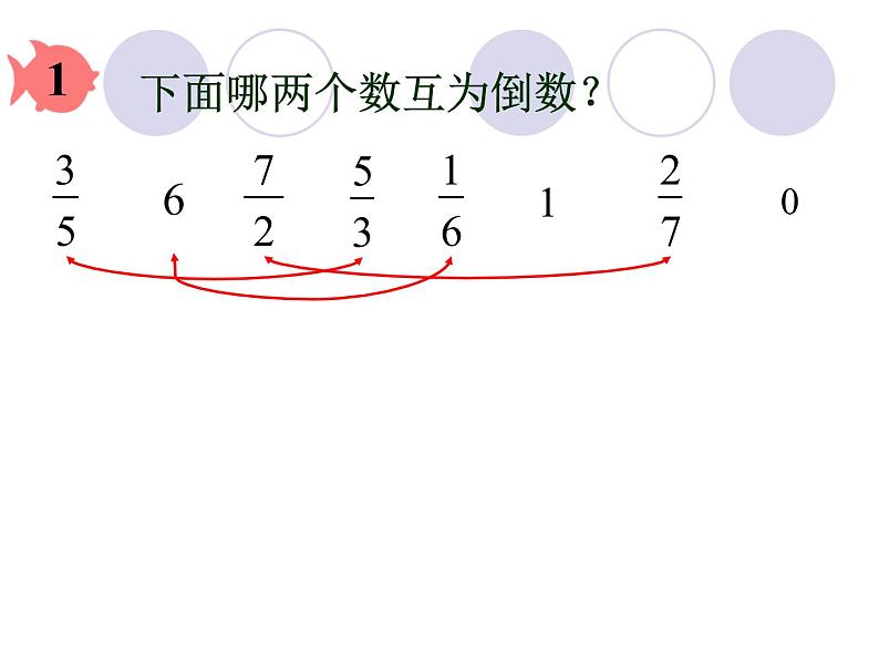 冀教版小学数学五下 4.3认识倒数 课件第7页