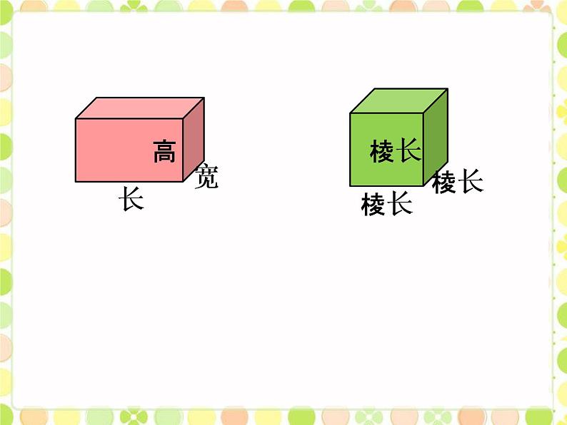 冀教版小学数学五下 3.1长方体和正方体的特征 课件08