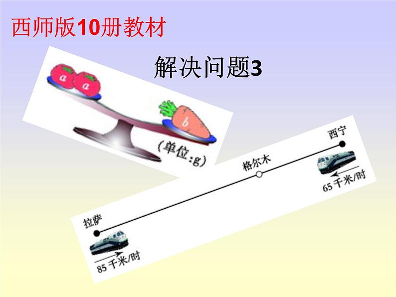 西师大版小学数学五下 5.5问题解决 课件01