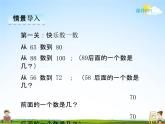 冀教版一年级数学下册《3-4 数的顺序和比较》课堂教学课件PPT