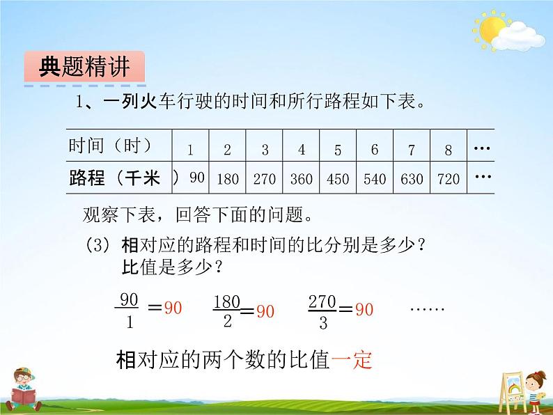 冀教版六年级数学下册《3-1 认识正比例关系的量》课堂教学课件PPT第6页