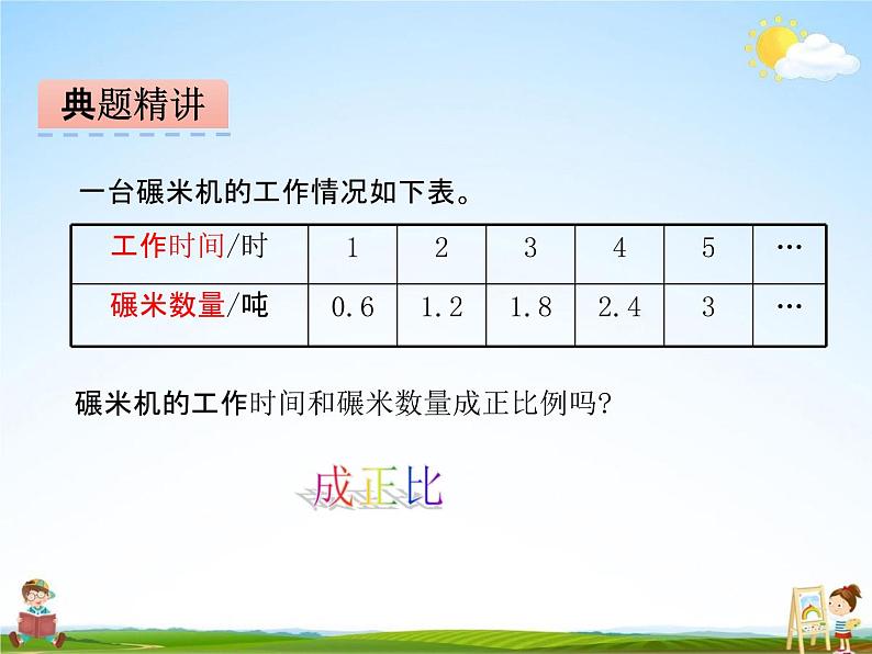 冀教版六年级数学下册《3-1 认识正比例关系的量》课堂教学课件PPT第8页