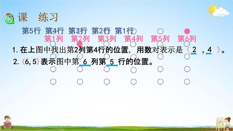 苏教版四年级数学下册《8-1 用数对表示物体位置（1）》课堂教学课件第4页