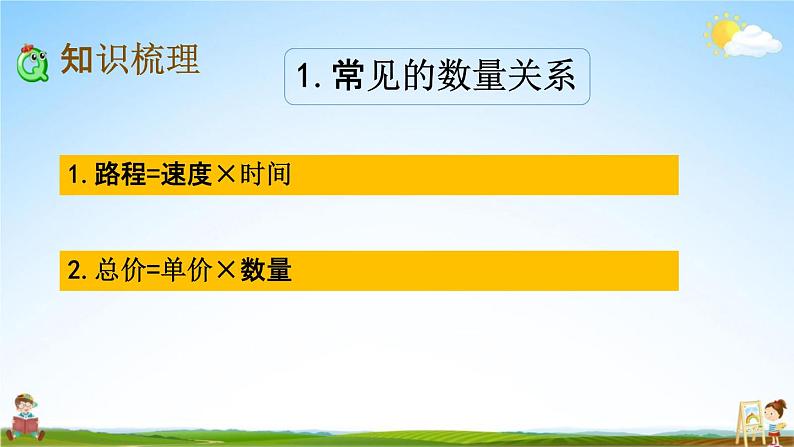 苏教版四年级数学下册《9-3 期末复习（3）》课堂教学课件第3页
