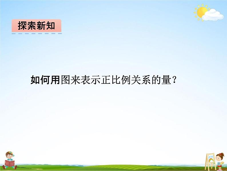 冀教版六年级数学下册《3-2 画图表示正比例关系的量》课堂教学课件PPT第4页