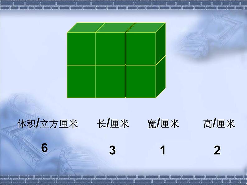 冀教版小学数学五下 5.1.2长方体的体积 课件第7页