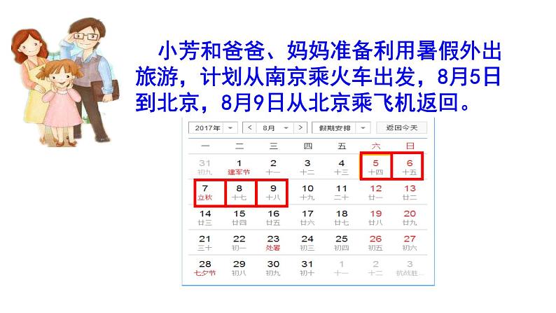 苏教版六下数学 7.4.1制订旅游计划 课件第3页