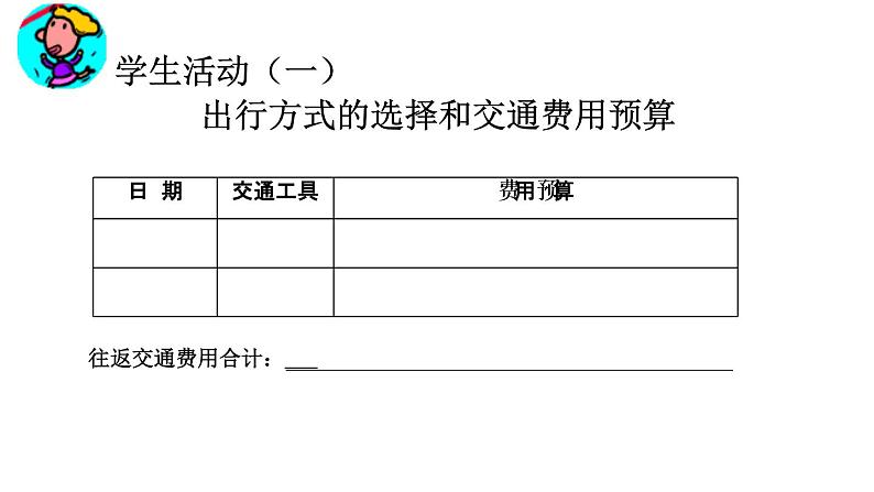 苏教版六下数学 7.4.1制订旅游计划 课件第8页