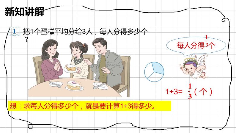 人教版数学五年级下册《分数与除法》课件06