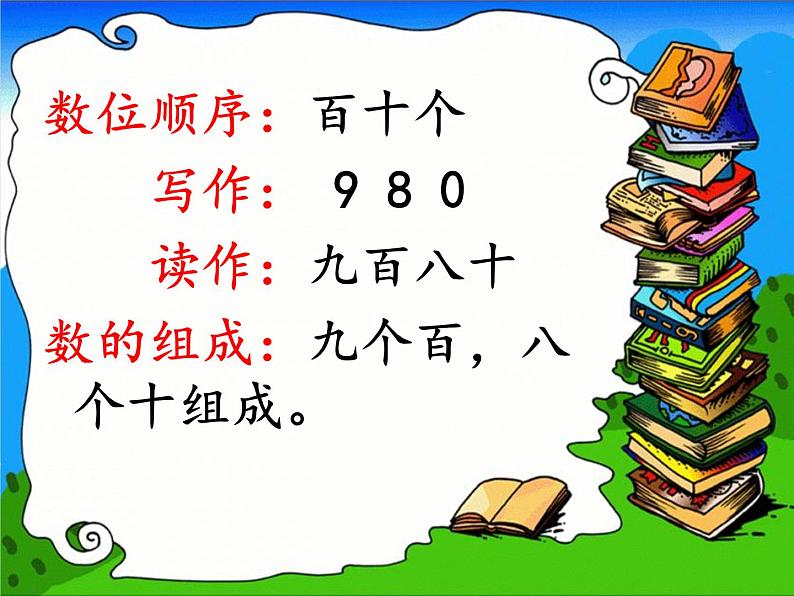西师大版小学数学二下 8.1总复习 万以内数的认识及三位数加减法 课件第3页