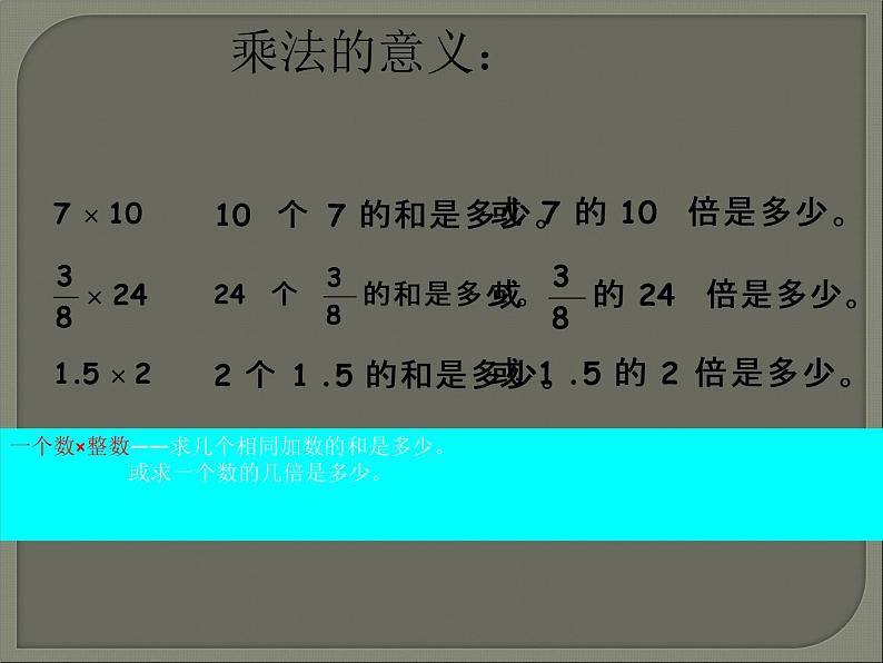 小学数学西师大版六年级下 总复习 数与代数 四则运算复习 课件第5页