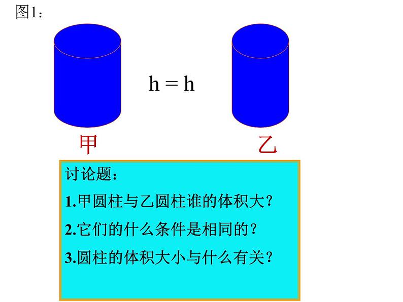 小学数学西师大版六年级下 2.1.2圆柱的体积 课件第5页