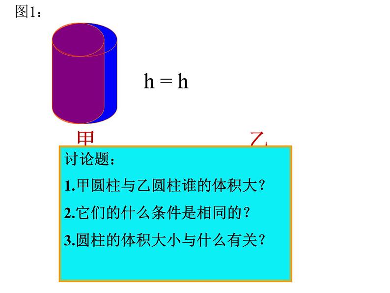 小学数学西师大版六年级下 2.1.2圆柱的体积 课件第6页