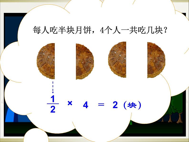 冀教版小学数学五下 6.1.1分数除以整数 课件第5页