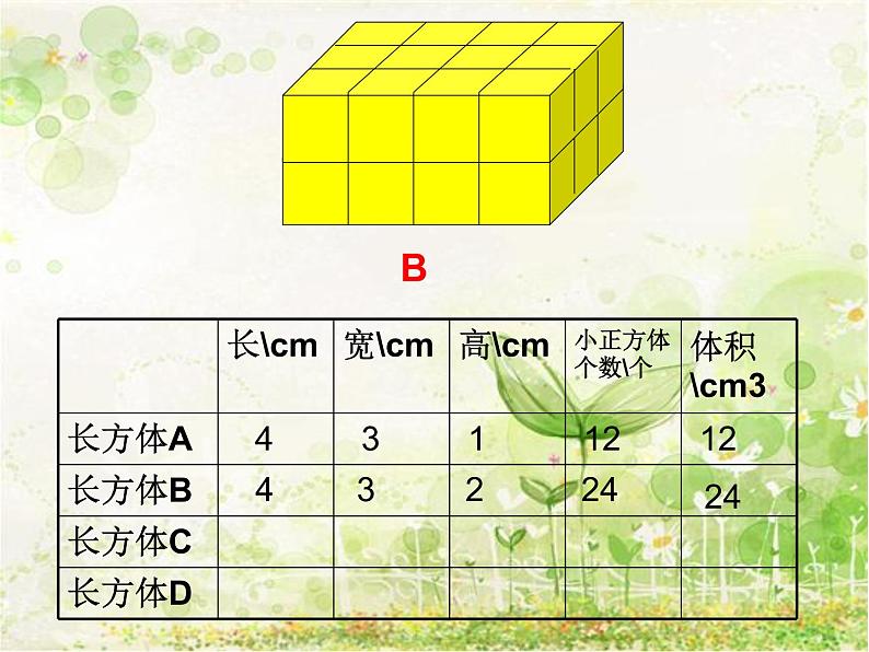 冀教版小学数学五下 5.1.2长方体的体积 课件08