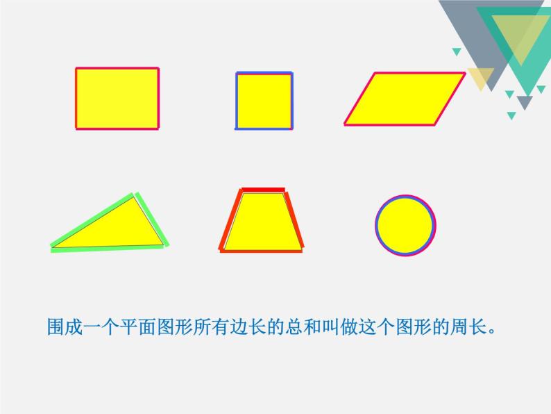 平面图形的周长和面积课件-教习网|课件下载