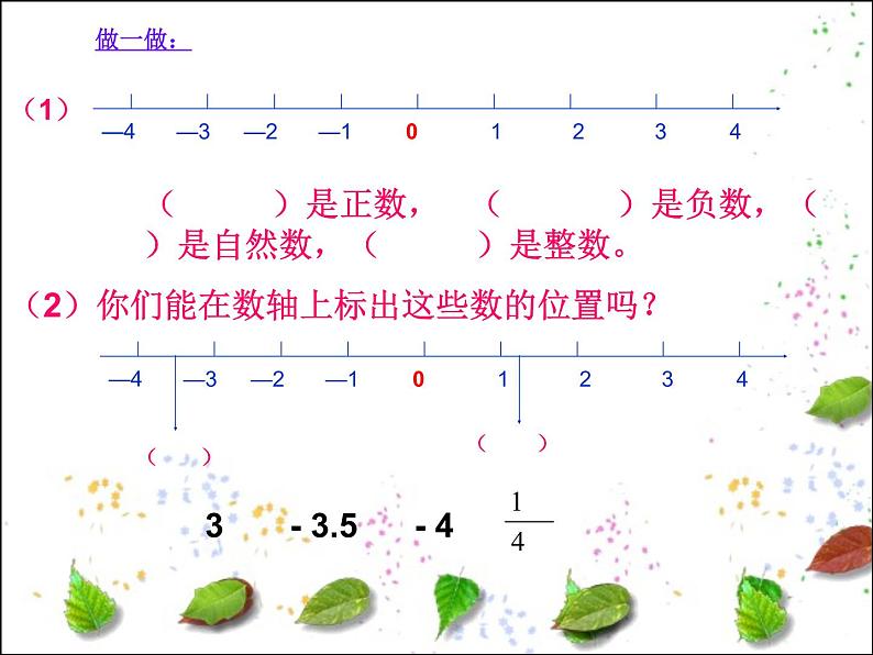 数的认识复习课件04