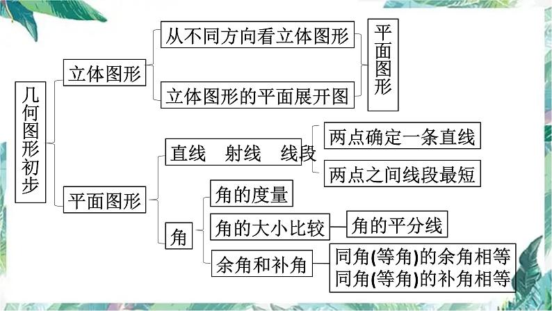 人教版六年级下册   几何图形初步复习 优质课件02