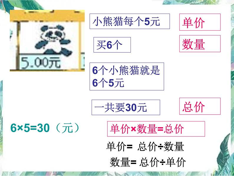 二年级下册 用乘除法两步计算解决问题 优质课件第3页