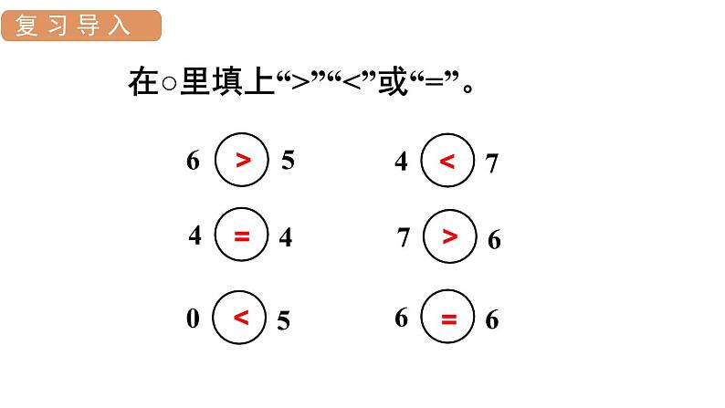 人教版一年级数学上册 第5单元 第6课时 8和9的认识 课件第3页