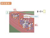 人教版一年级数学上册 第8单元 第2课时 8、7、6加几（1）课件