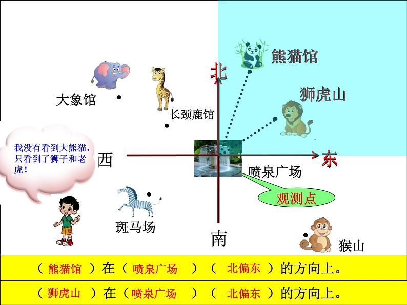 北师大2011课标版 _ 五年级下册 _ 《确定位置（一）》课件第3页