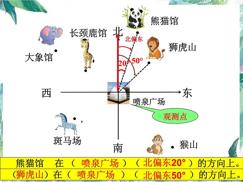 北师大2011课标版 _ 五年级下册 _ 《确定位置（一）》课件第4页