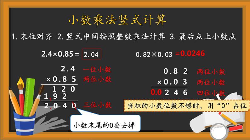 2021-2022学年四年级下学期数学第3单元小数乘法单元复习（课件）第5页