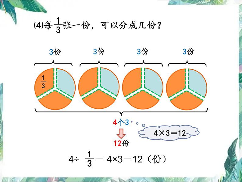 北师大五年级下册 分数除法(二)公开课课件第4页