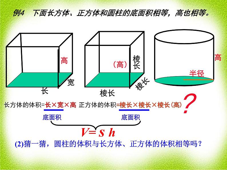 六年级下册数学课件－2.4 圆柱的体积 ｜苏教版第7页