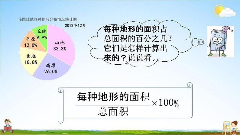 苏教版六年级数学下册《1-1 扇形统计图》课堂教学课件第5页
