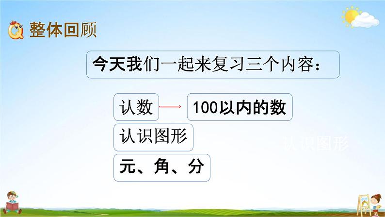 苏教版一年级数学下册《7-1 期末复习（1）》课堂教学课件02