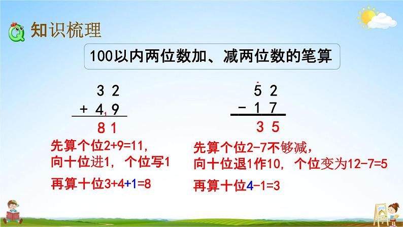 苏教版一年级数学下册《7-3 期末复习（3）》课堂教学课件第3页