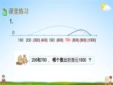 苏教版二年级数学下册《4-2 千以内数的认识（2）》课堂教学课件