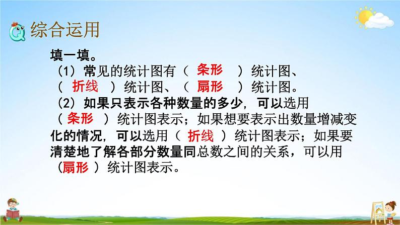 苏教版六年级数学下册《总复习3-1 统计（1）》课堂教学课件第6页