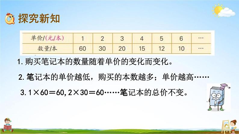 苏教版六年级数学下册《6-4 反比例的意义》课堂教学课件第3页